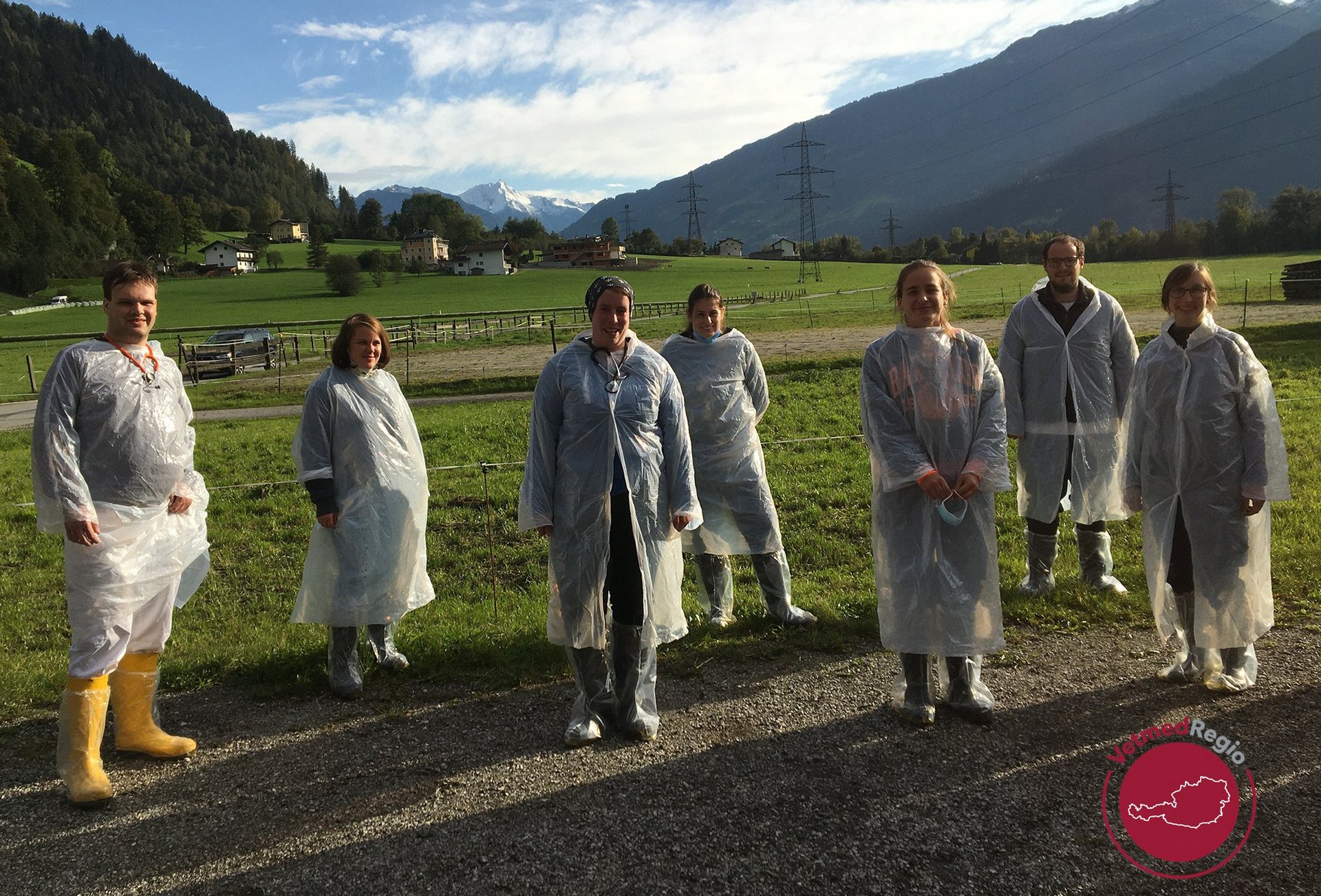 Gruppenfoto Studierende in Tirol