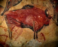Photo of a cave painting in Altamire