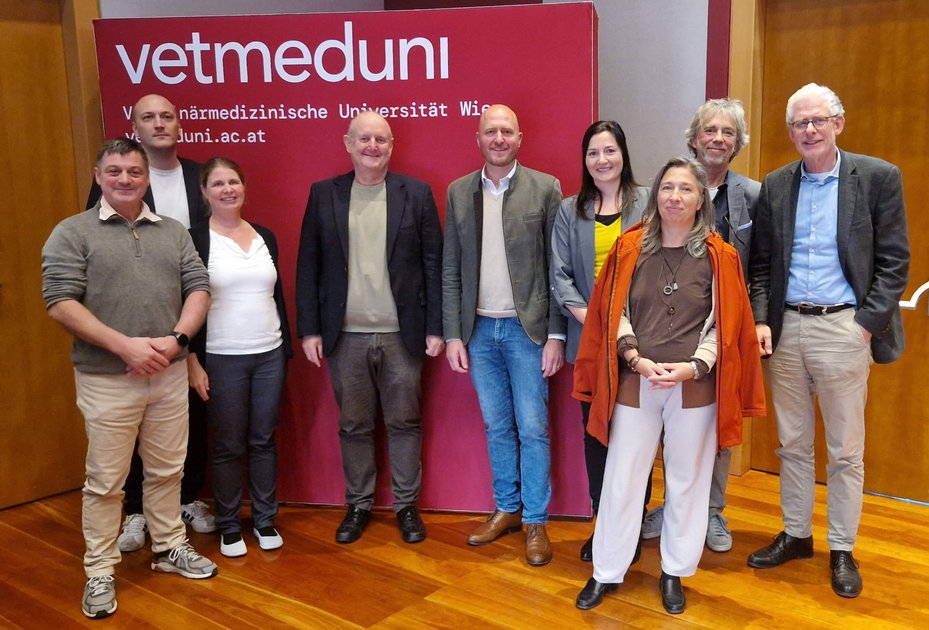 Gruppenfoto beim Nachhaltigkeitstag der Vetmeduni