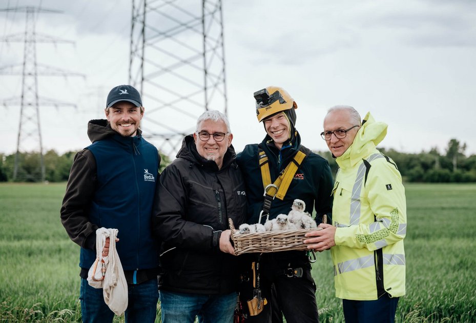 v.l.n.r.: Johannes Hohenegger, Sven Aberle, Richard Zink und Gerhard Christiner. Foto: Niklas Stadler