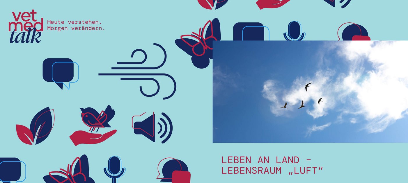 Grafik VetmedTalk "Lebensraum Luft"