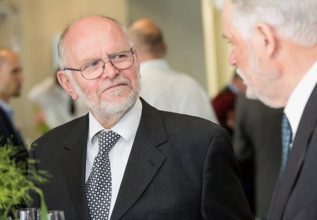 Erich M&ouml;stl beim Festakt zum 250-j&auml;hrigen Gr&uuml;ndungsjubil&auml;um der Vetmeduni.