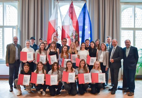 Gruppenfoto Teilnehmer:innen der Summer School VetINNSights 2025