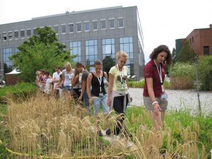 Gruppe im Botanischen Garten