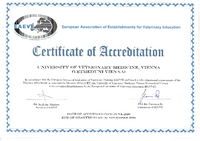 EAEVE-Certificate