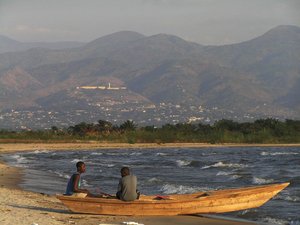 Foto von Fischern am Tanganjikasee