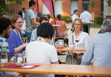 [Translate to English:] Welcome Event, Foto: Thomas Suchanek/Vetmeduni