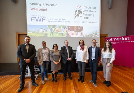 „PLFDoc – Precision Livestock Farming“ – Auftakt-Event an der Vetmeduni