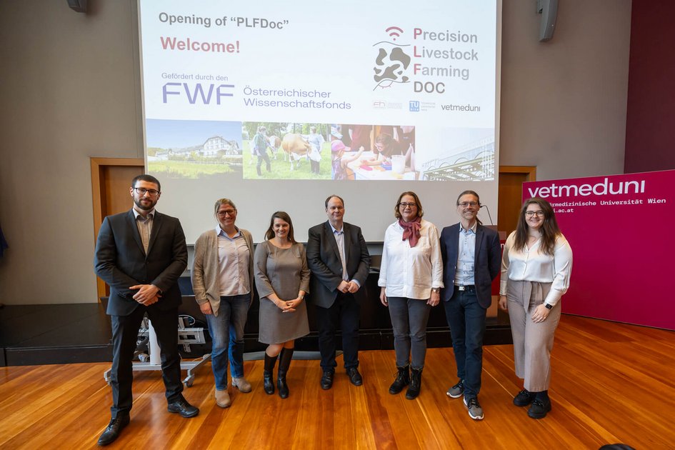 „PLFDoc – Precision Livestock Farming“ – Auftakt-Event an der Vetmeduni