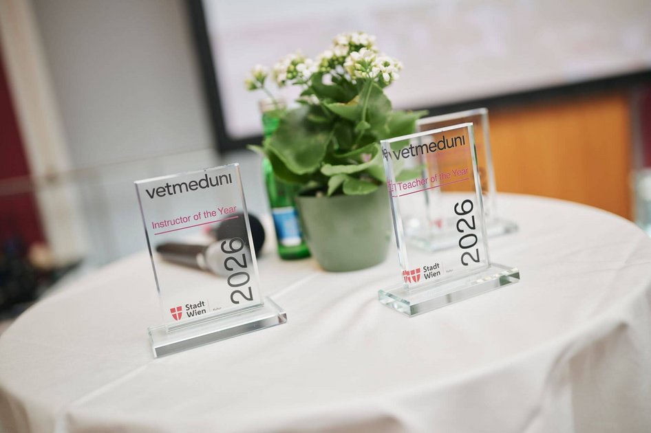 Teaching Vets-Symposium: Preistroph&auml;en f&uuml;r die Gewinner:innen