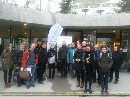 Foto von Teilnehmerinnen der 4. österreichischen Beringertagung