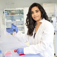 Jisha Puthenpurayil verfasste ihre Bachelorarbeit am Institut für Medizinische Biochemie der Vetmeduni. Foto: FH Wr. Neustadt