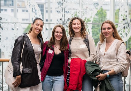 Studierende beim Vernetzungstreffen "Steiermark trifft Wien" am 15. April 2024