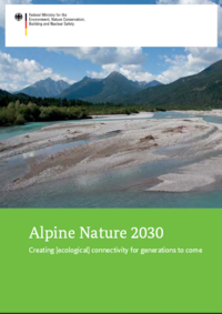 Cover des Buches Alpine Nature 2030
