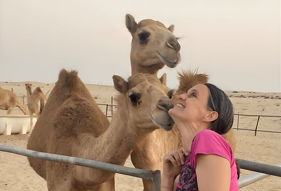 Katja Silbermayr fancies camels.
