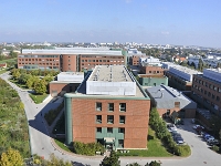 campus 001 Kopie 2  Gebäude am Campus der Veterinärmedizinischen Universität Wien, Veterinärplatz 1, 1210 Wien.